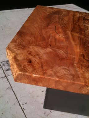 Custom Made Gorgeous Figured Maple Coffee Table