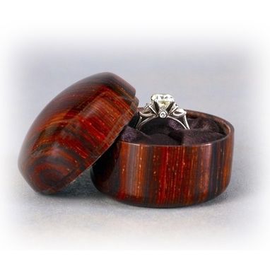 Custom Made Exotic Engagement Ring Boxs