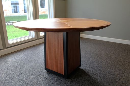 Custom Made Sapele Meeting Table