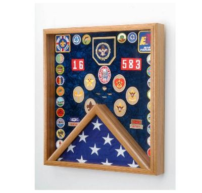 Custom Made Scout Flag Display, Scout Display Case, Scout Gift