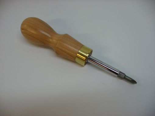 Custom Made Wooden Handle Screwdriver