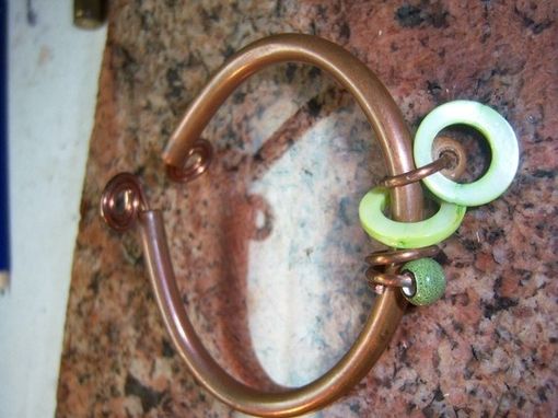 Custom Made Hand Made Copper Bracelets With Beads