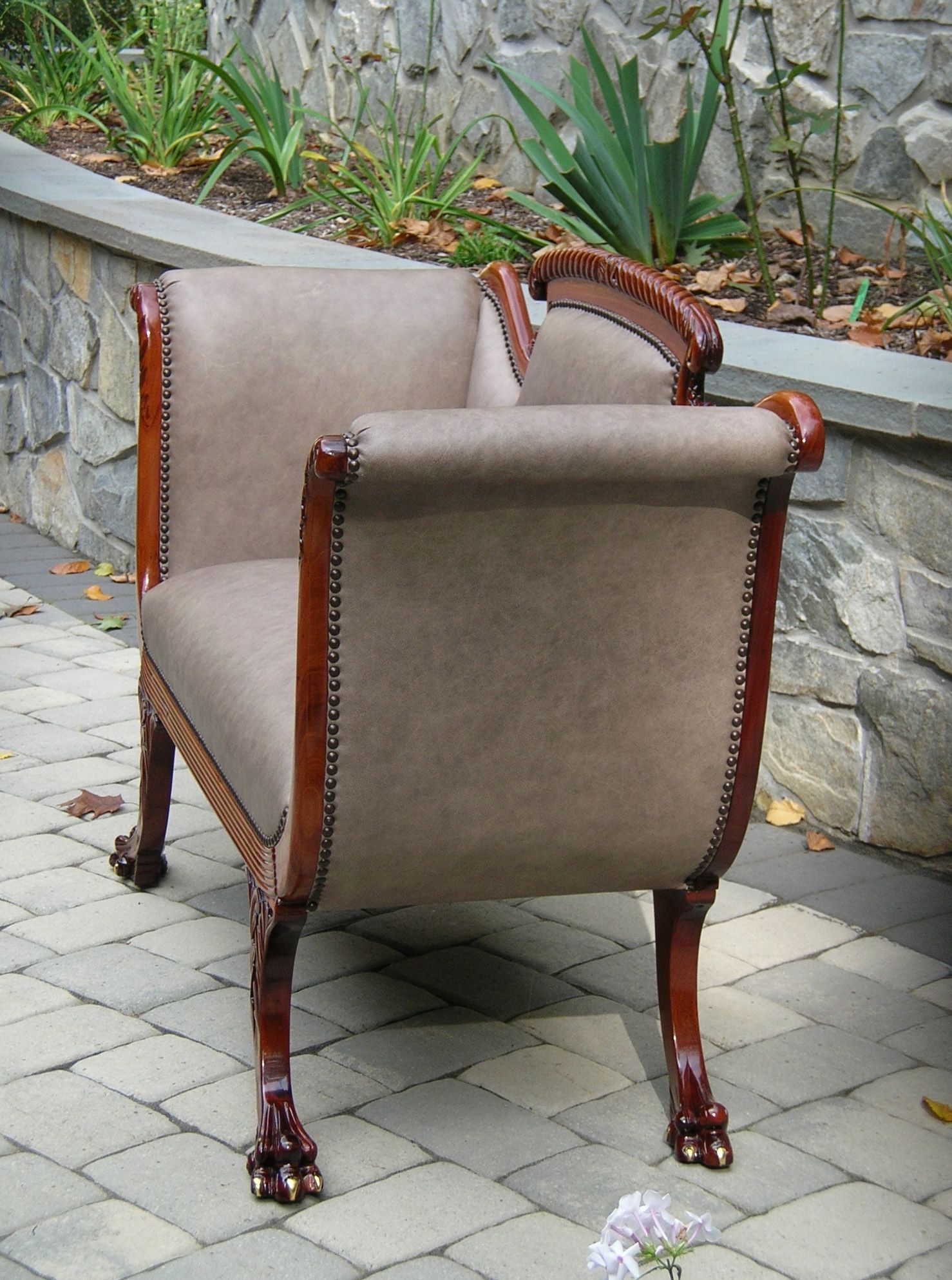 Hand Made Settee Sold by CLASSIC ELEGANCE, LLC