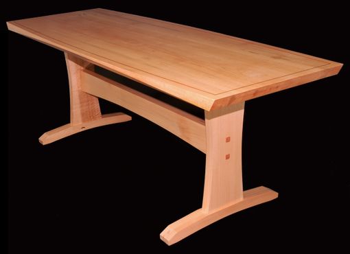 Custom Made Sugar Pine Trestle Table