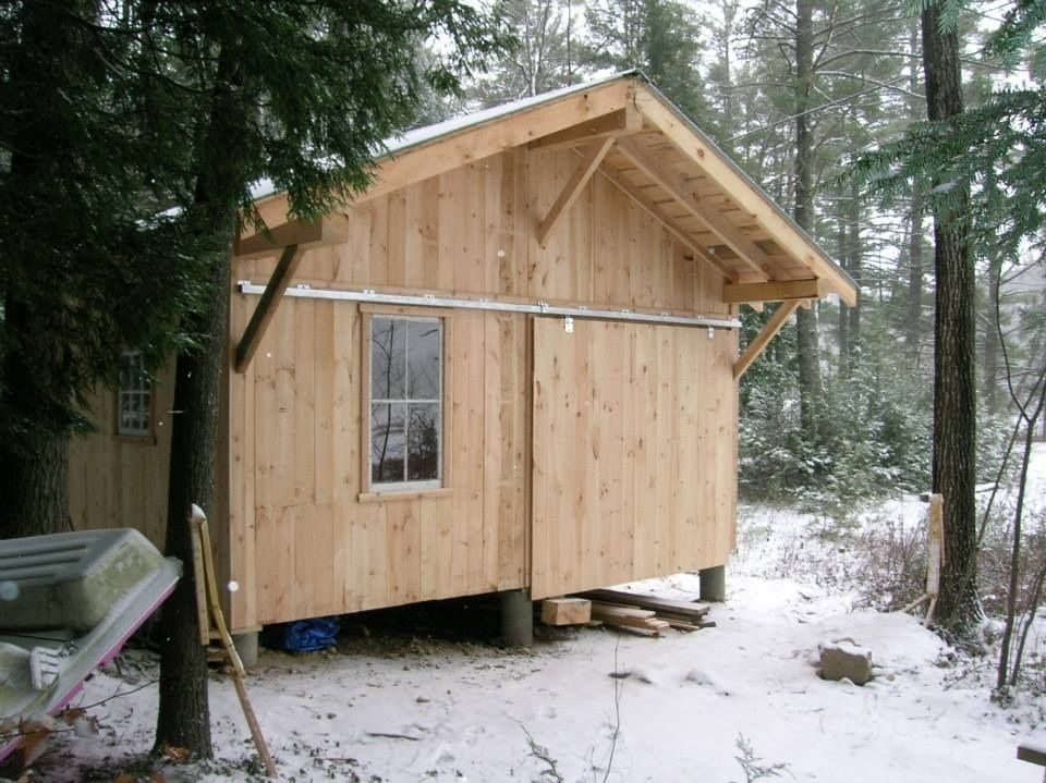 Custom Made Timber Frame Boat House by Living Edge Treehouses and ...