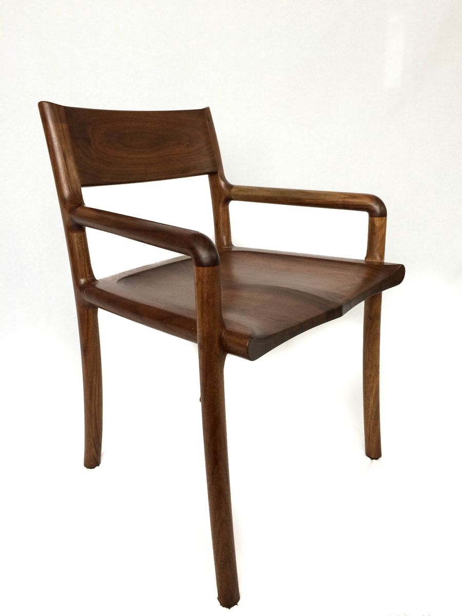 Custom Sculpted Dining Room Chair by Olsons WoodWorks