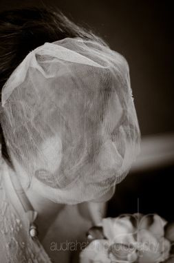 Custom Made Megan - Handmade Tulle Birdcage Veil