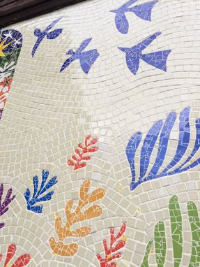 Custom Made Garden Wall Mosaic