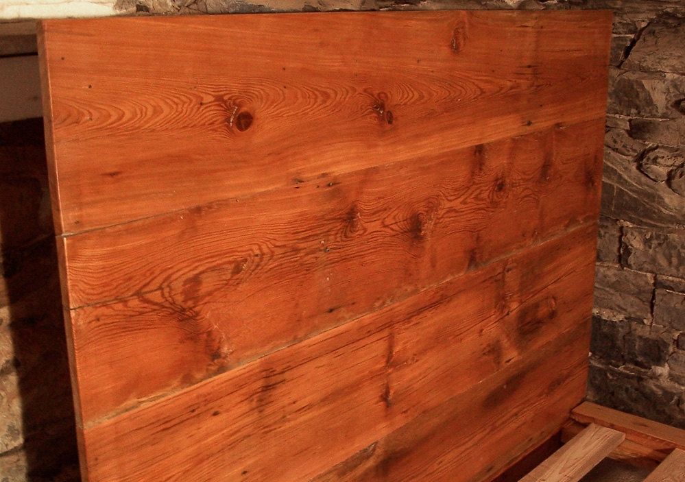 Buy Handmade Reclaimed Wood Platform Bed From Antique Pine, made to