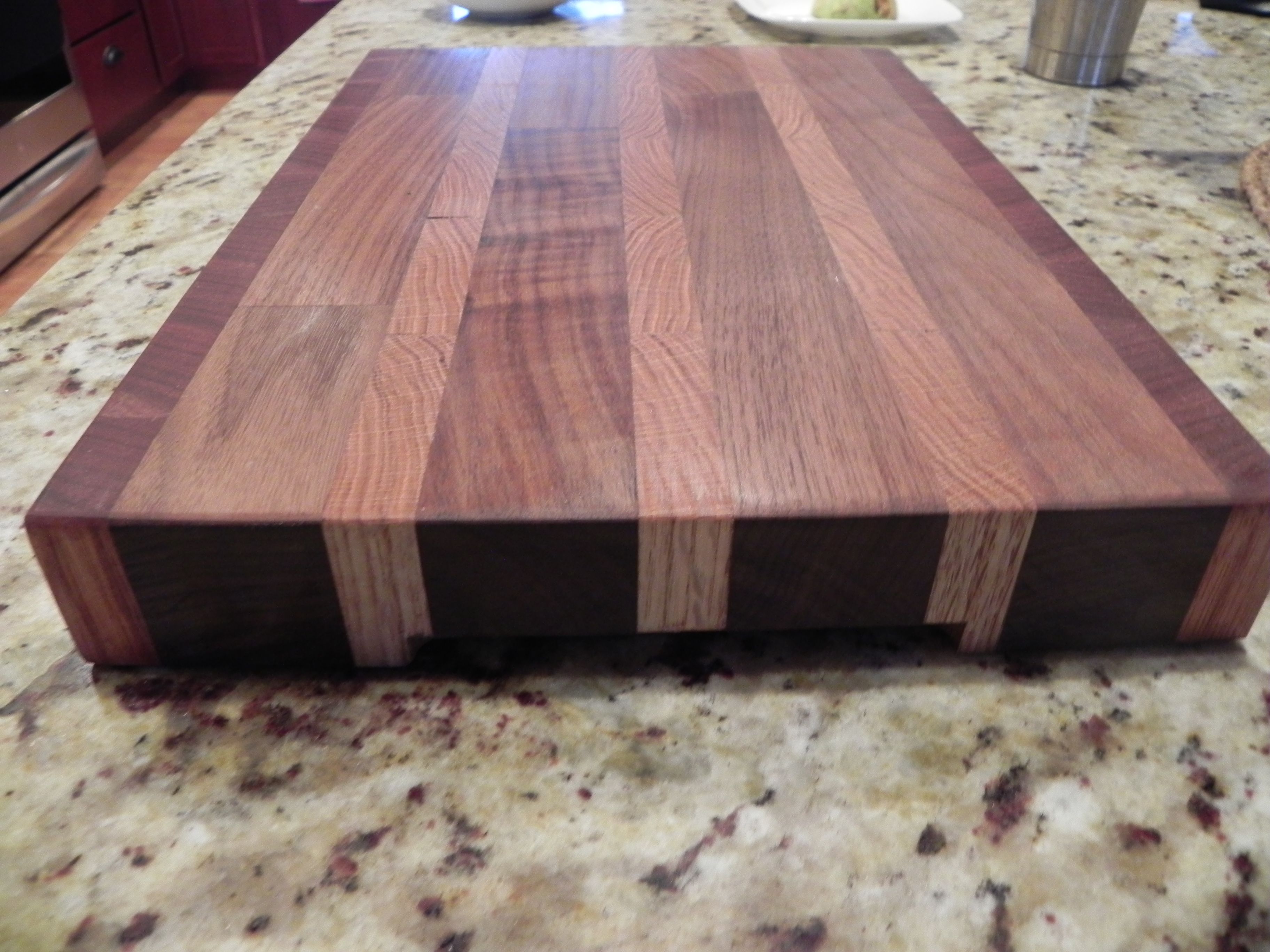 Buy Custom Made End Grain Cutting Board, made to order from Dusty