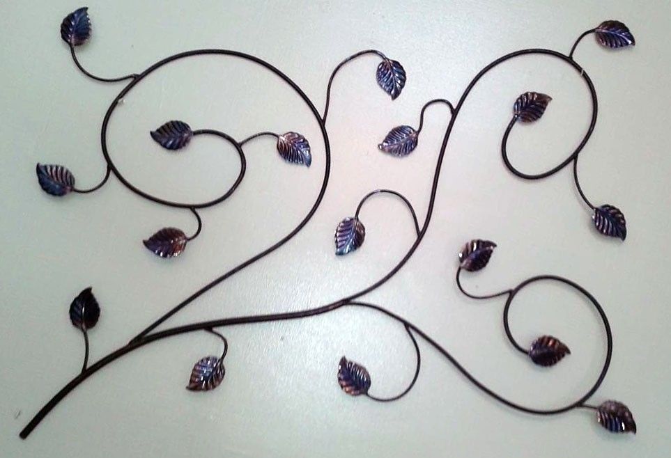 Custom Made Wall Vine Sculptures by DaceK13 Metal Art