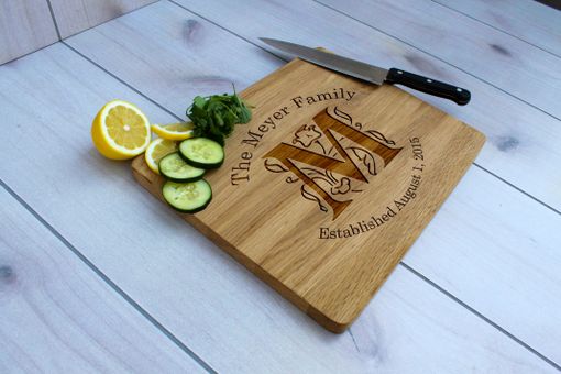 Custom Made Personalized Cutting Board, Engraved Cutting Board, Custom Wedding Gift – Cb-Wo-Meyer Family
