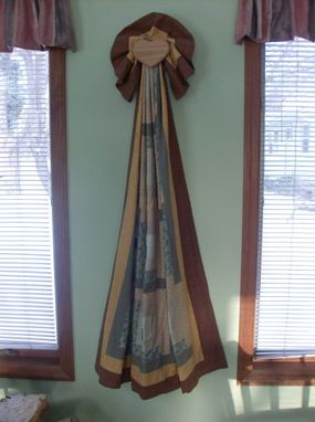 Custom Made Hanging Heart Quilt Or Blanket Rack