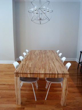 Custom Made Parsons Dining Table