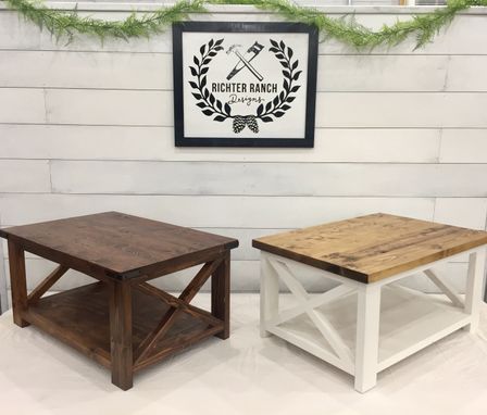 Custom Made Rustic Coffee Table