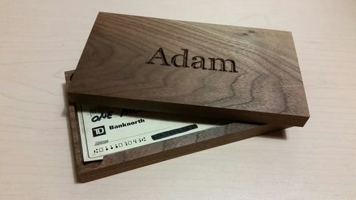 Custom Made Personalized Check Sized Gift Box