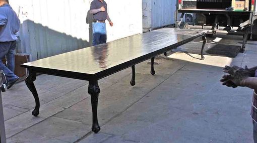 Custom Made Very Special Custom 16ft Long Reclaimed Lumber Dining Table