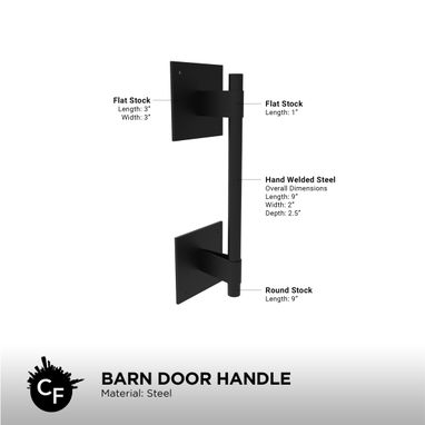 Custom Made Barn Door Handle
