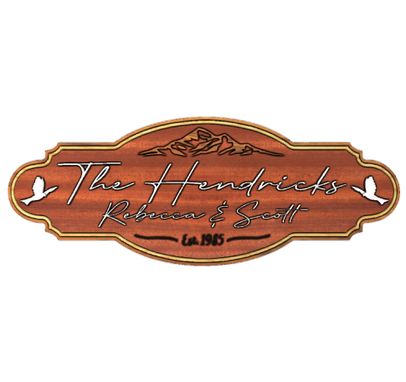 Custom Made Personalized Wood Signs Carved Hand Detailed