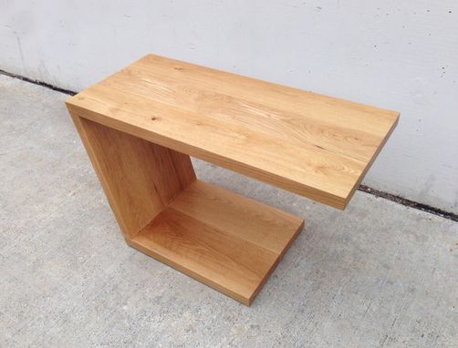 Custom Made Cantilevered Side Table