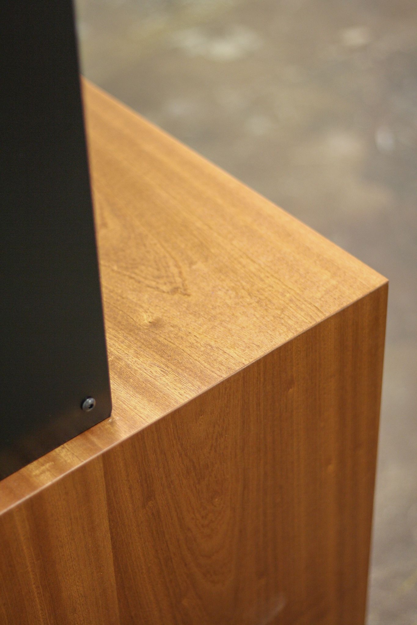 Hand Crafted 4' Waterfall Hutch by Two Bolts Studios