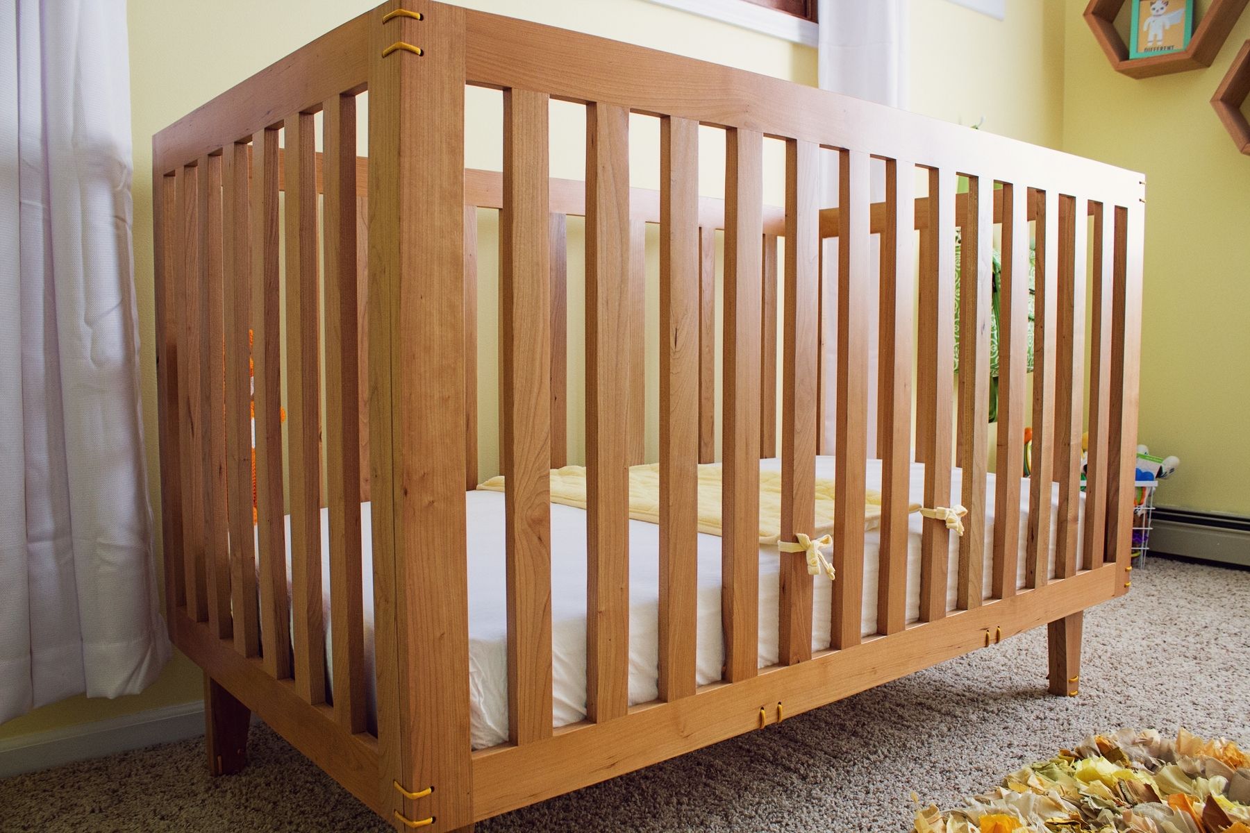 Custom Modern Crib by Ingrained.