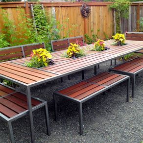 Custom Outdoor Furniture Tables Custommade Ipe Outdoor Center Piece Table
