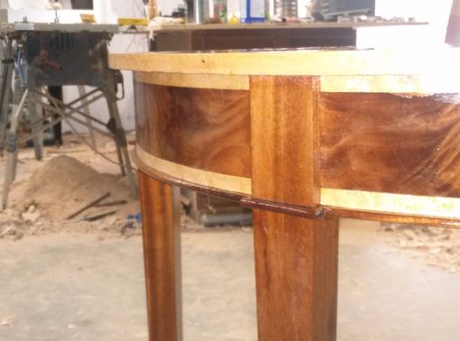 Custom Made Demilune Table