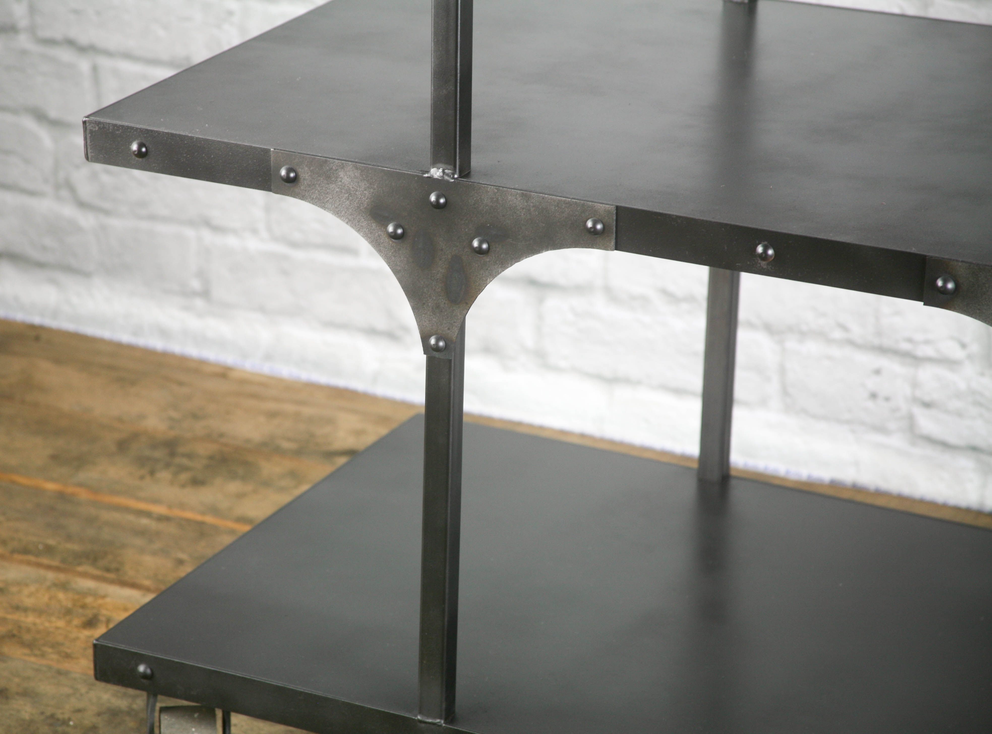 Buy Hand Crafted Industrial Shelving Unit/Retail Fixture, Modern, Industrial Retail Display