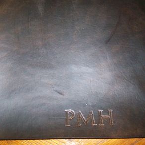 Custom Size Desk Pad Mat 48x30 IN by Capra Leather