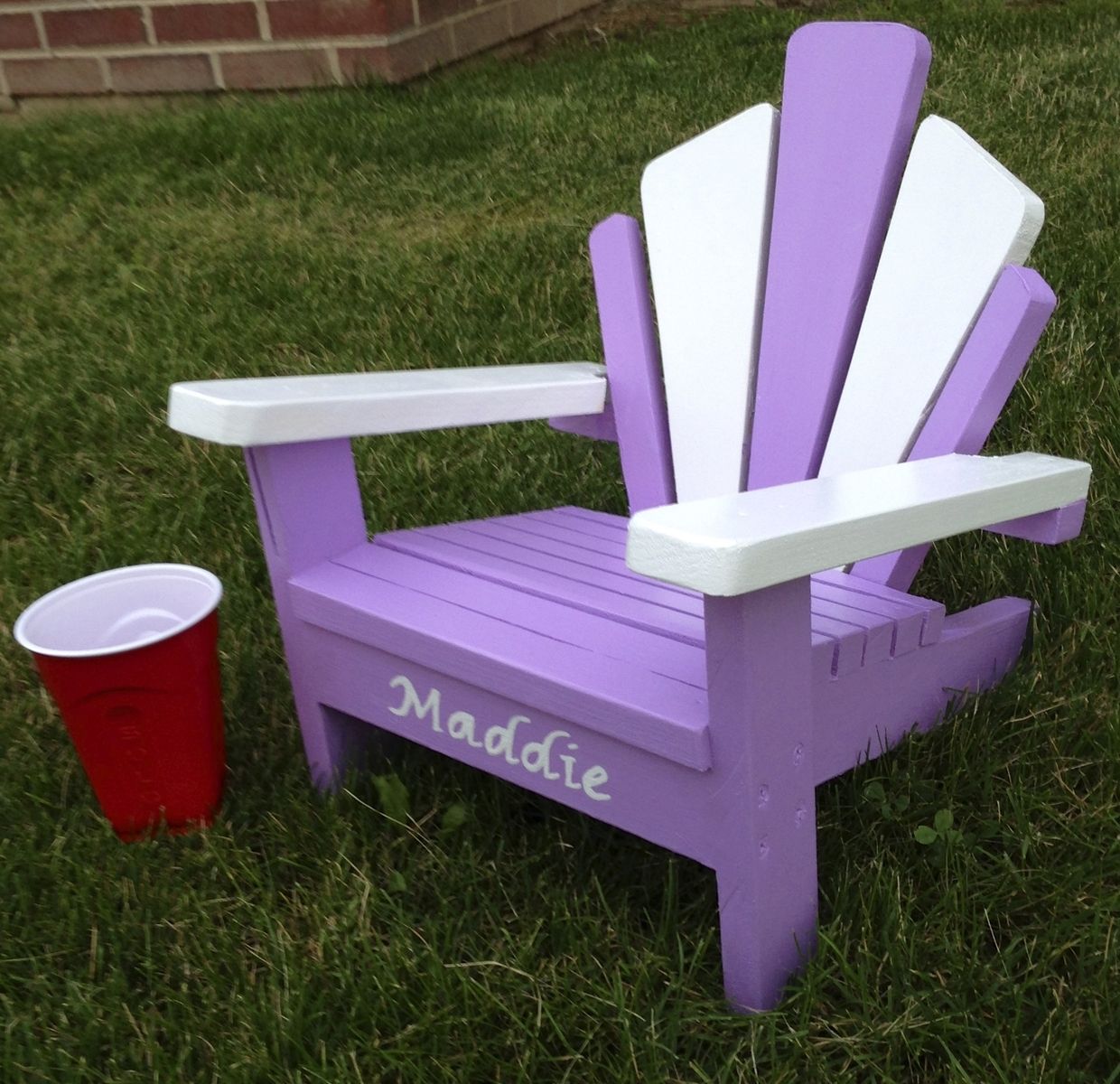 Hand Made Children S Adirondack Chair By Shawn S Woodworking