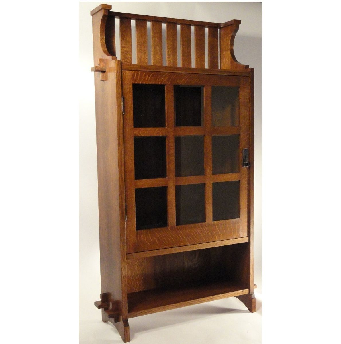 Custom Gustav Stickley Model 512 Reproduction Bookcase By Mostly