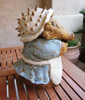 Custom Made Sculpted Ceramic Animals - Hedgehog