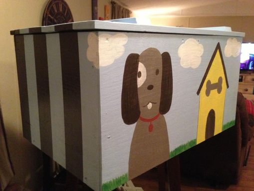 Custom Made Large Boys Toy Box