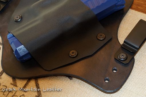 Custom Made Holster For A Walther Ppx, Inside Belt