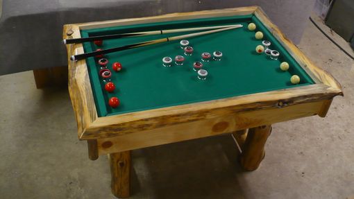 Custom Made Rustic Bumper Pool Table
