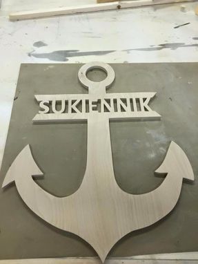 Custom Made Specialty Wooden Cutout