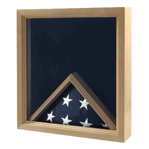 Custom Made Navy Flag And Medal Display Case Navy Shadow Box