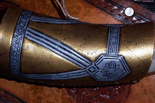 Custom Made Horn Of Gondor Replica Leather Artistic Interpretation Of The Original. Lotr