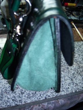 Custom Made Green Sporran W/ Sporran Hangers