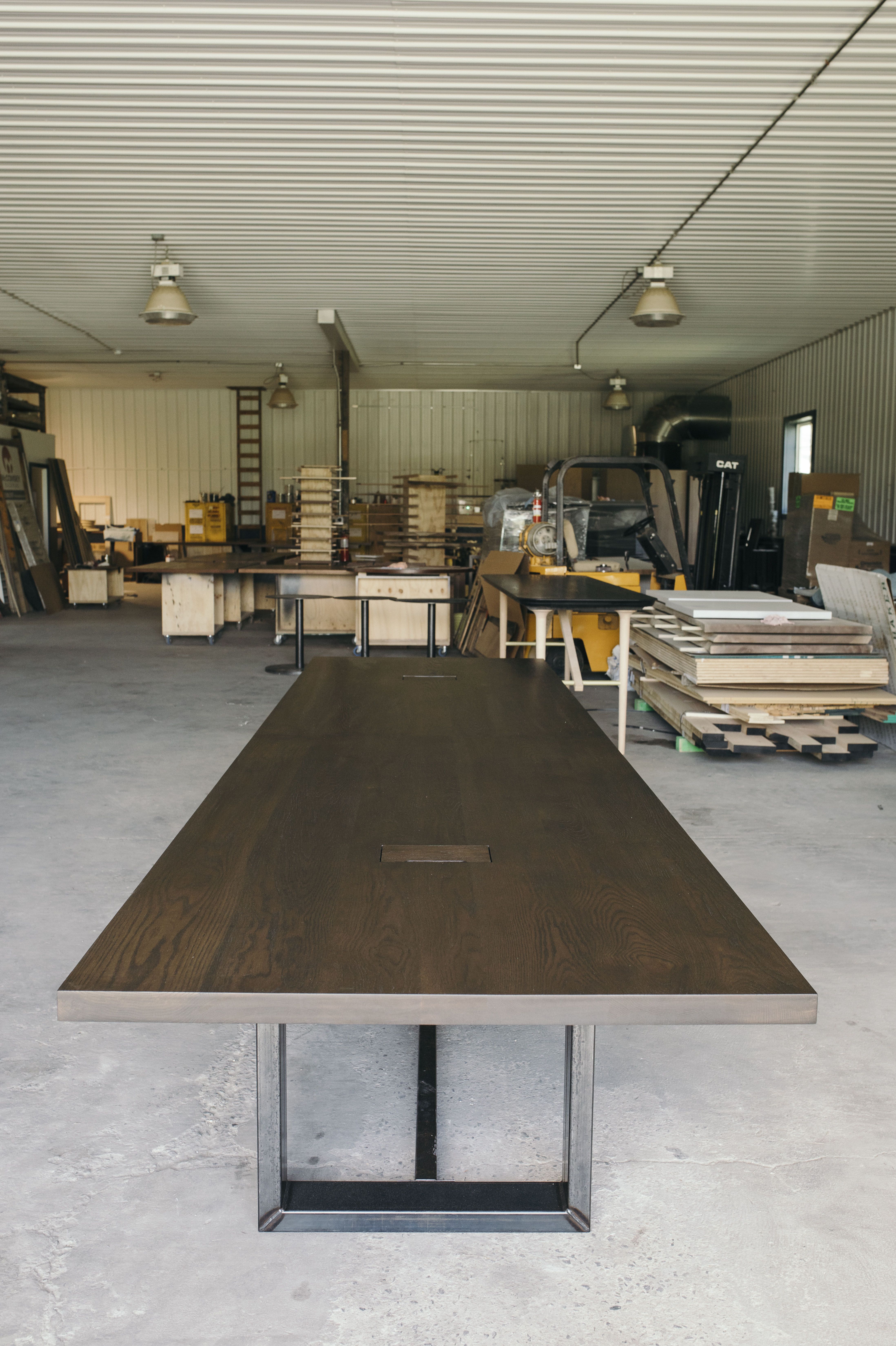 Custom Made Solid Wood Conference Table by Greg Pilotti Furniture Maker