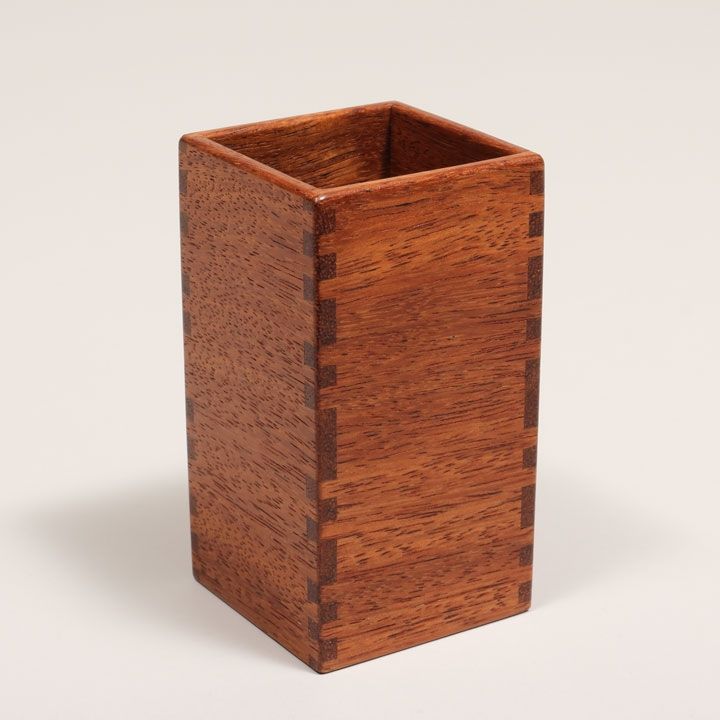 Hand Made Kwila Pencil Holder by Studio Tupla | CustomMade.com