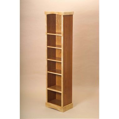 Custom Made Tall Narrow Bookcase