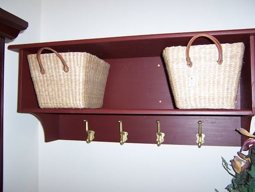 Custom Made Coat Rack - Entry Storage