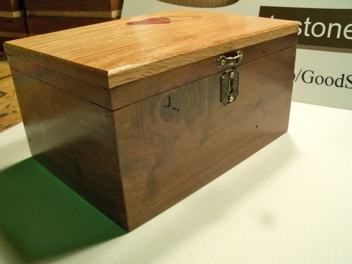 Custom Made Wooden Wedding Box