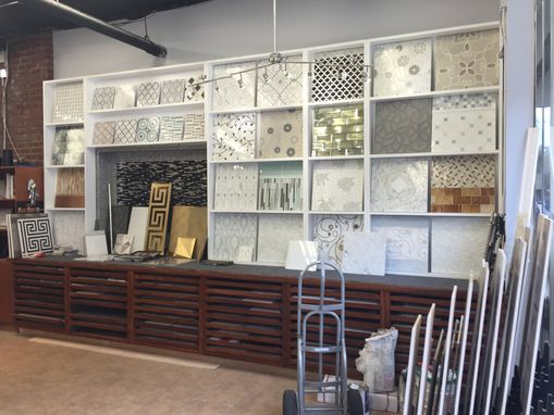 Custom Made Tile Shop Display