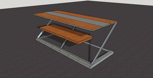 Custom Made "Miterz" Coffee Table
