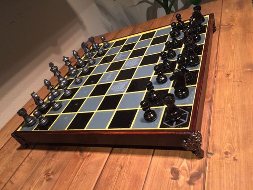 Custom Made Star Wars Inspired Chess Board
