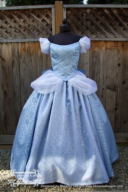 Custom Made Cinderella New 2012 Park Style Swirl Gown Dress Custom Made