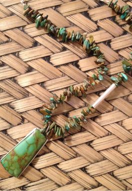 Custom Made Natural Turquoise Necklace